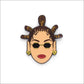 Beyonce Knowles Lapel Pin, Front side