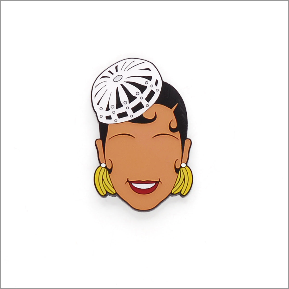 Josephine Baker Lapel Pin, Front side