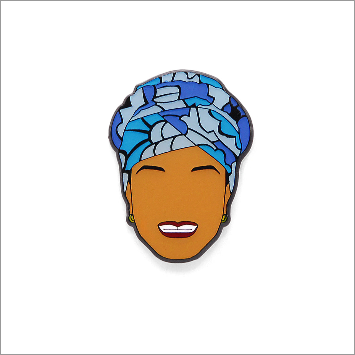 Maya Angelou Lapel Pin, Front side