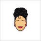 Selena Quintanilla Lapel Pin, Front side