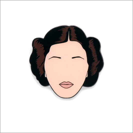 Star Wars Princess Leia Lapel Pin, Front side